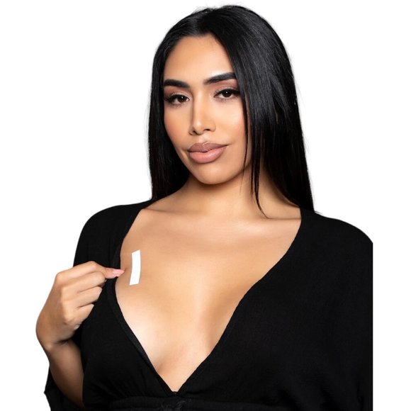 Double Sided Clear Fashion Skin Clothing Tape on Dispenser - Picture 2 of 3